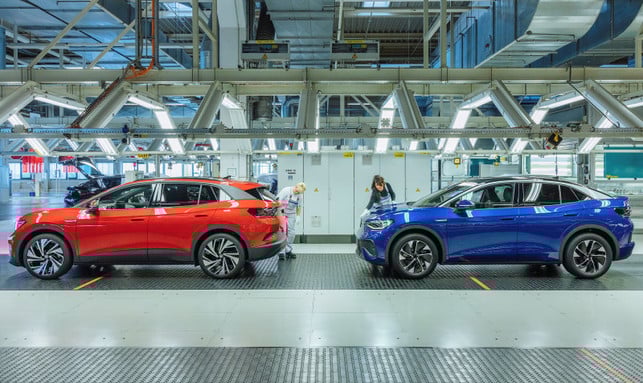 ID - Produktion in Zwickau VW ID.4 und VW ID.5