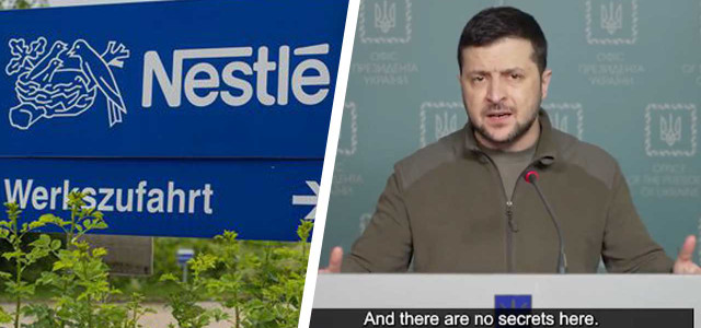 Nestlé verkauft weiterhin Waren in Russland – trotz eindringlicher Bitte des ukrainischen Präsidenten