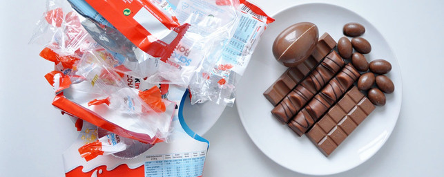Verpackungsmüll bei Weihnachtsschokolade Verpackungsmüll bei Weihnachtsschokolade