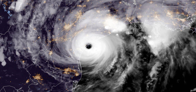 Harvey Hurrikan Satellitenbild