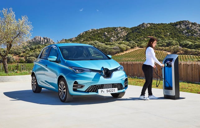 Renault-Zoe-Elektroauto Das E-Auto Zoe von Renault gibt es gebraucht schon für unter 10.000 Euro zu kaufen.