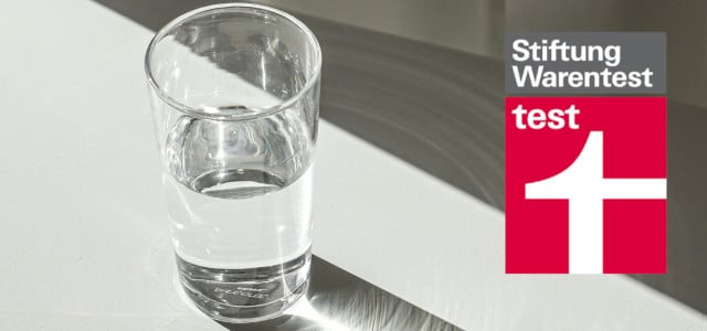 Mineralwasser bei Stiftung Warentest