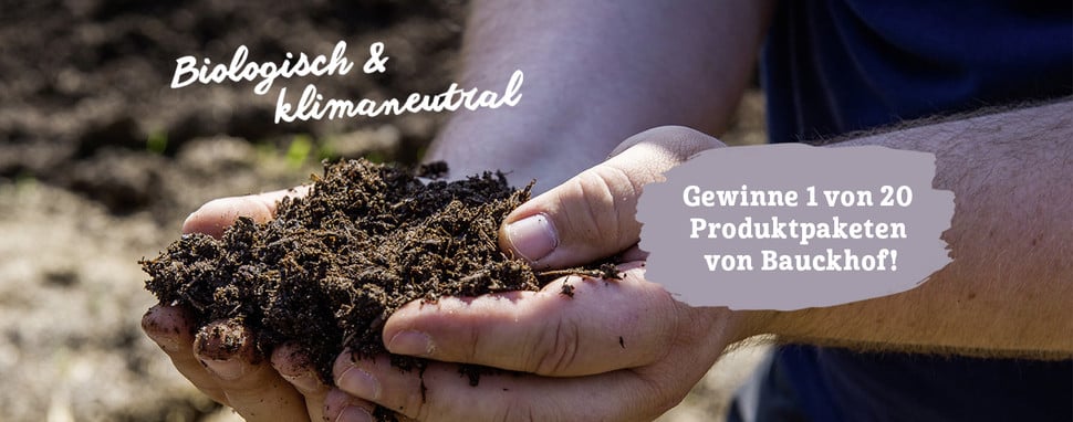 Bauckhof Header Biologisch und klimaneutral