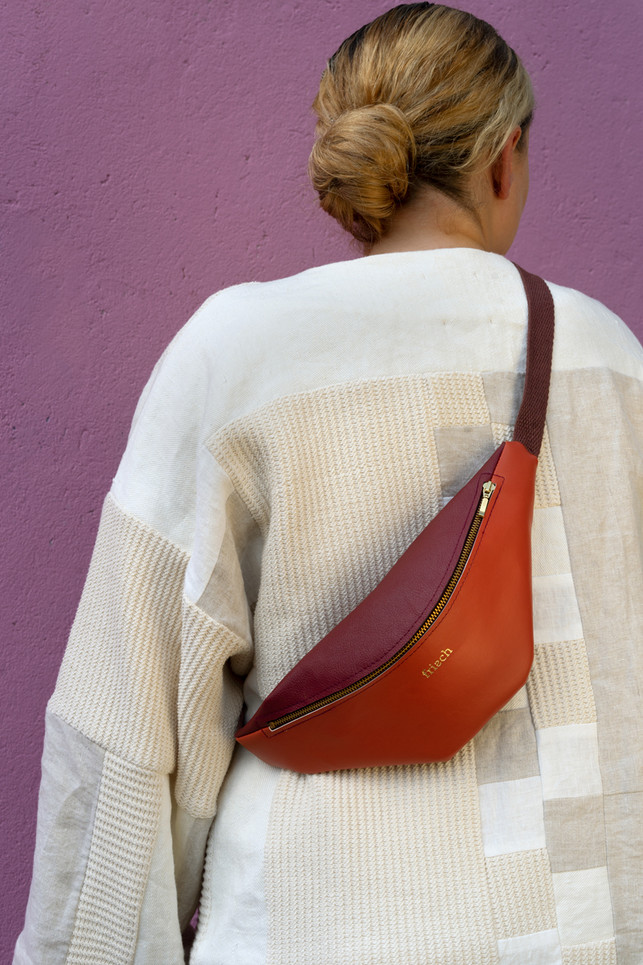 Frisch-Beutel-Vegane-Bauchtasche-ku-FrischBeutel-231130 Frisch Beutel: Bauchtasche aus veganer Lederalternative