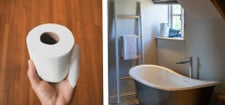 Toilettenpapier und Badewanne: Was du aus dem Badezimmer werfen solltest Toilettenpapier und Badewanne: Was du aus dem Badezimmer werfen solltest