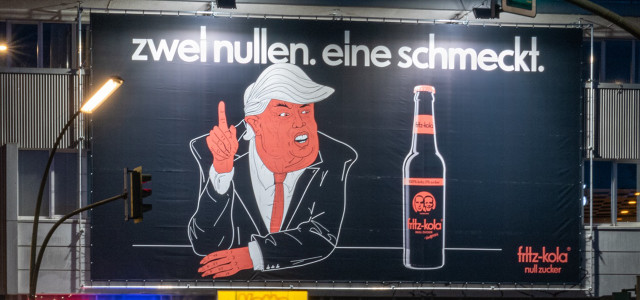 Fritz Kola, Trump, Werbung, Shitstorm
