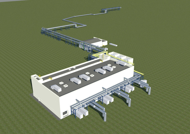 Grafik: So könnte die in Köln geplante Großwärmepumpe aussehen Grafik: So könnte die in Köln geplante Großwärmepumpe aussehen