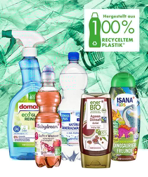 Rossmann Nachhaltigkeit nachhaltige Produktbox gewinnen Rezyklat