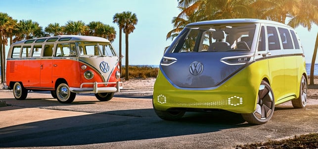 Volkswagen Elektro-Bulli: VW I.D. Buzz Jetzt offiziell: Volkswagen baut den Elektrobus VW ID Buzz ab ca. 2022