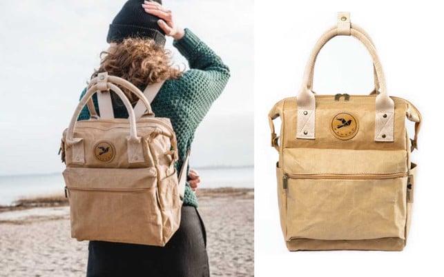 rucksack-papier-z-papero-avocadostore.211201-1280x800 Dieser Rucksack auf Papierbasis ist wasserfest und bietet eine Menge Stauraum.