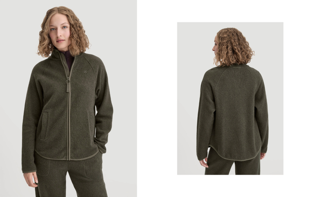 Fleecejacke aus Bio-Baumwolle Fleecejacke aus Bio-Baumwolle