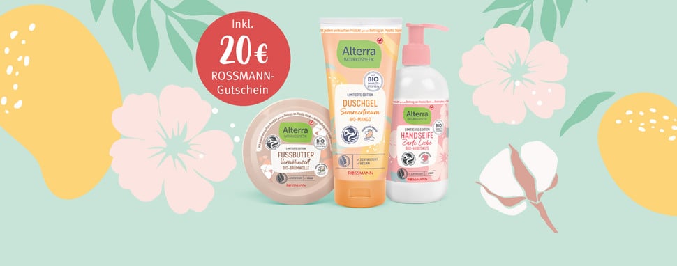 Rossmann Alterra Produkte gewinnen