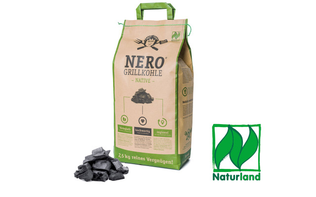 Galerie Nero Grillkohle Native Naturland zertifiziert Nero Grillkohle Native Naturland zertifiziert