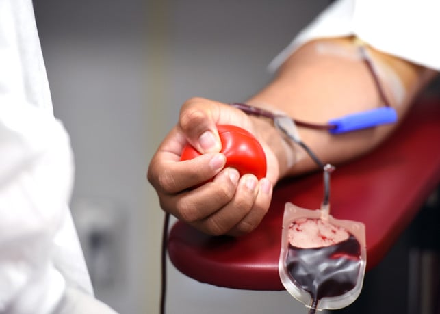 Almost everyone can donate blood: R healthy adults.