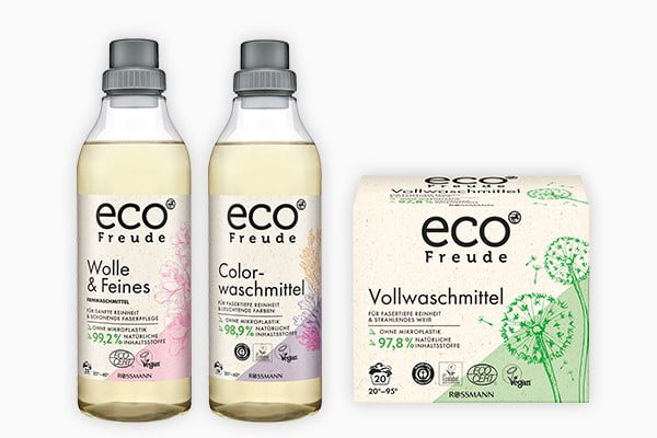 Rossmann eco Freude Waschmittel