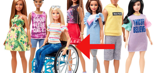 Barbie Rollstuhl