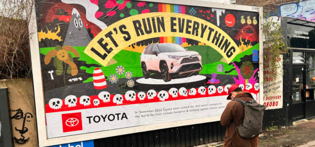 Fake-Plakate zu BMW und Toyota: "Lasst uns alles zerstören"