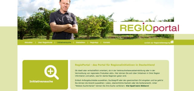 http://regioportal.regionalbewegung.de (Screenshot)