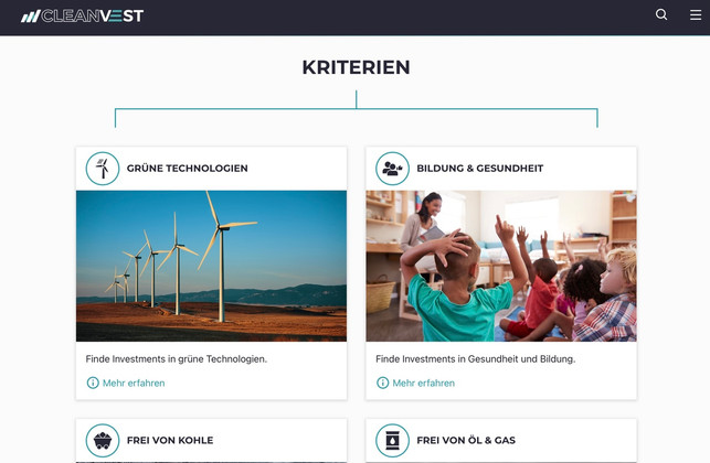 das-portal-cleanvest-bewertet-nachhaltige-fonds-utopiascreenshot-cleanvest-211021_download Das Portal Cleanvest bewertet nachhaltige Fonds.