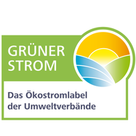 Grüner Strom Siegel Label Ökostromlabel Grüner Strom Label für Ökostrom