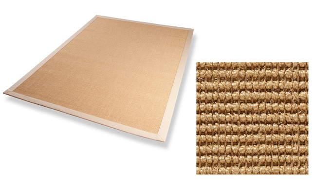 teppich-sisal-allnatura-211202-1280x800-1 Ein veganer Sisalteppich ist besonders robust.