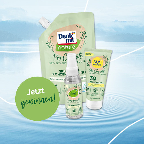 dm umweltneutrale Produkte gewinnen
