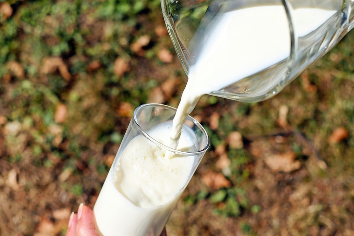 Healthy buttermilk only contains around one percent fat.
