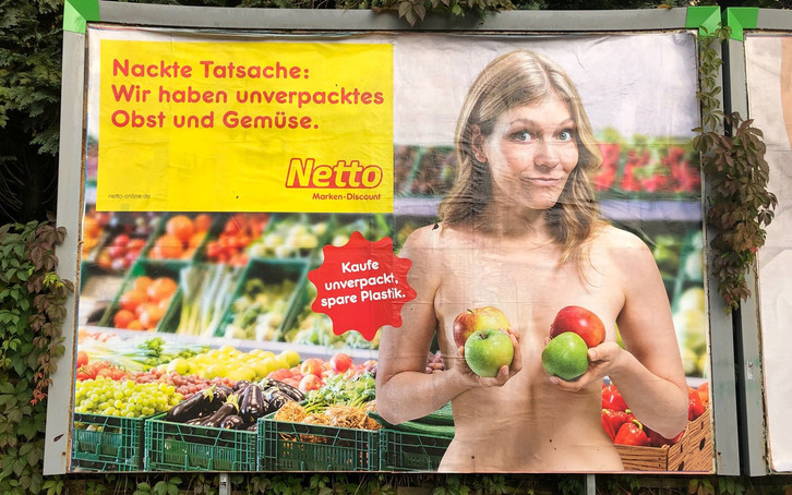 Netto wirbt für plastikfreies Gemüse – und geht eindeutig zu weit