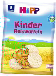 Hipp Kinder Reiswaffeln Öko-Test empfiehlt als einzige die Reiswaffeln von Hipp
