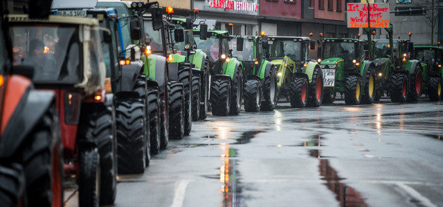 Agrarprotest in den Bundesländern: Hier wird am Montag der Straßenverkehr gestört
