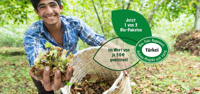 Rapunzel Naturkost, Türkei-Projekt, Gewinnspiel Produktpaket