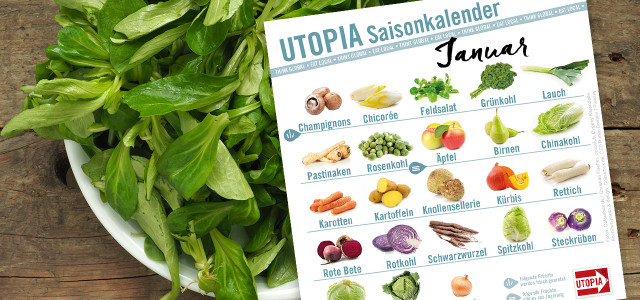 Utopia Saisonkalender Januar