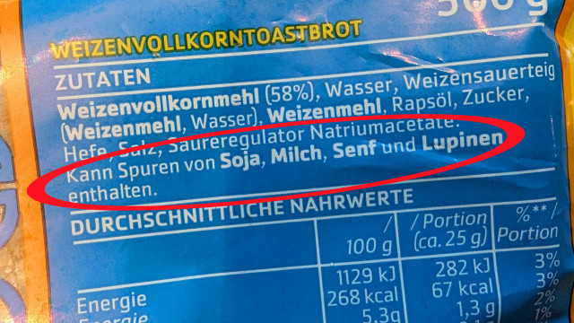 Kann Spuren von ... enthalten – Was bedeutet der Hinweis? Kann Spuren von ... enthalten – Was bedeutet der Hinweis?