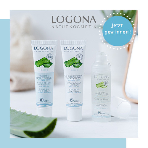 LOGONA jetzt Produktsets gewinnen Hydro Fluid