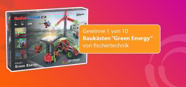 Prokon Baukasten gewinnen, Green Energy mit Prokon Energiegenossenschaft