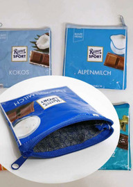 Diese Verpackung kannst du als kleine Tasche verwenden. Diese Verpackung kannst du als kleine Tasche verwenden.