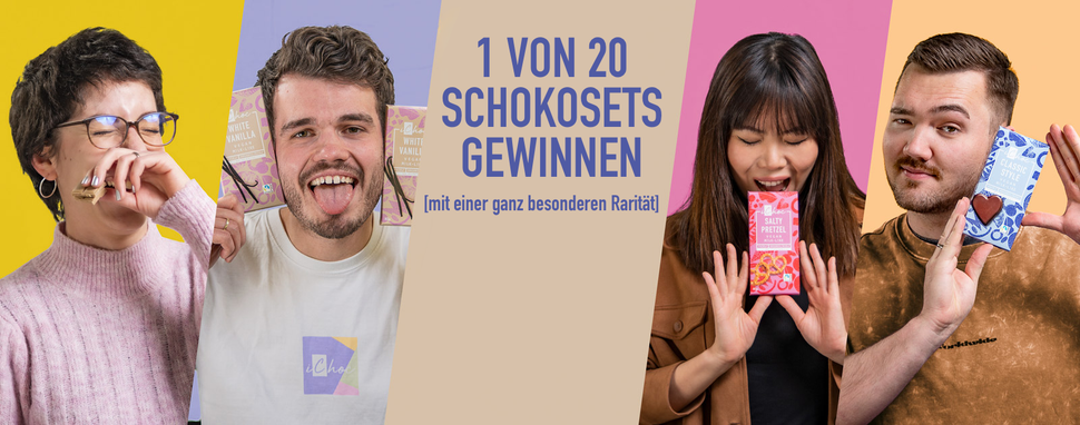 iChoc Gewinnspiel Schokolade gewinnen