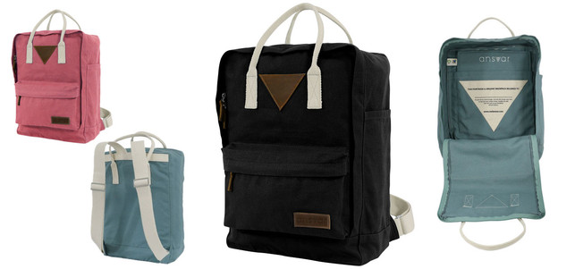 Melawear Ansvar II Rucksack Fairtrade GOTS Öko nachhaltig Ansvar II: Rucksack mit 15 Liter