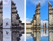 Himmelspforte Tempel Bali Influencer