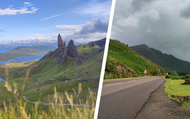 Per Zug nach Schottland – der Rückflug war anstrengender Reisen per Zug nach Schottland Isle of Skye