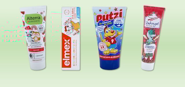 Kinderzahnpasta-Test von Öko-Test