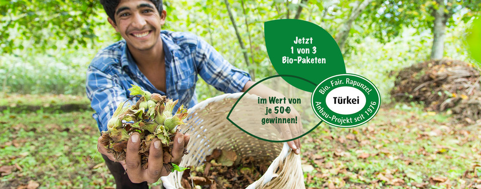 Rapunzel Naturkost, Türkei-Projekt, Gewinnspiel Produktpaket
