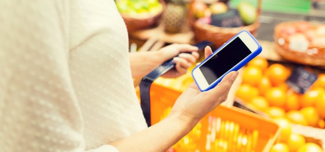 Smartphone App Ernährung Einkaufen Shopping kaufen