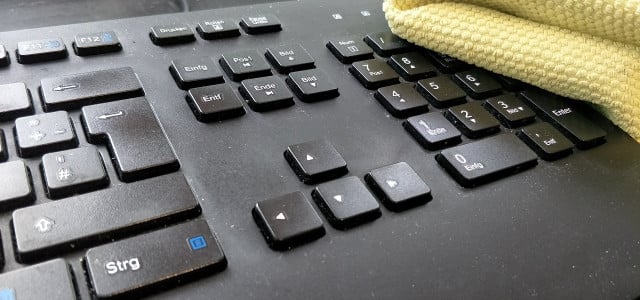 Tastatur reinigen