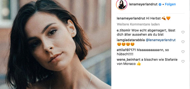 Lena Meyer-Landrut wehrt sich gegen Mobbing im Netz