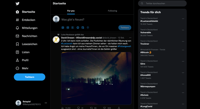 klicke-im-menue-der-twitter-startseite-auf-mehr-twittercom-screenshot-230114_download Klicke im Menü der Twitter-Startseite auf "Mehr".