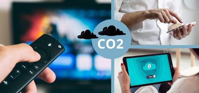 CO2 fussabdruck digital