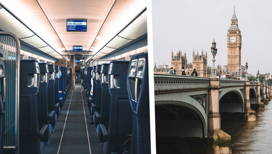 Mit dem Zug nach London: Ein Erfahrungsbericht Mit dem Zug nach London: Ein Erfahrungsbericht