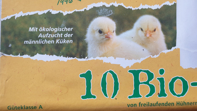 eier-ohne-kuekentoeten-bw-220412-1280x720 Bei diesen Eiern werden die männlichen Küken aufgezogen, und zwar unter ökologischen Bedingungen.