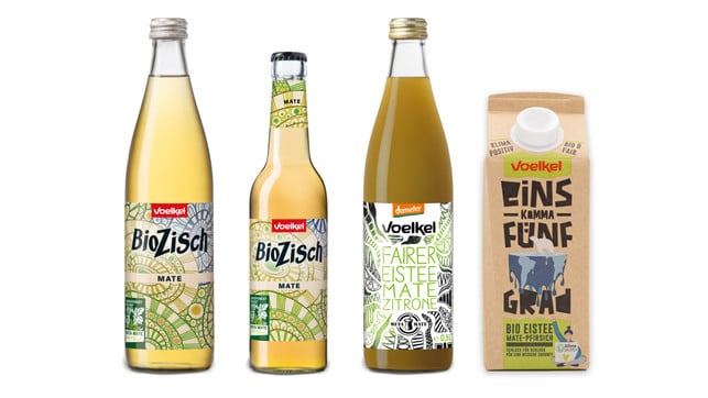 Voelkel BioZisch Mate mit Mate Yuzu und Eistee Voelkel BioZisch Mate mit Mate Yuzu und Eistee